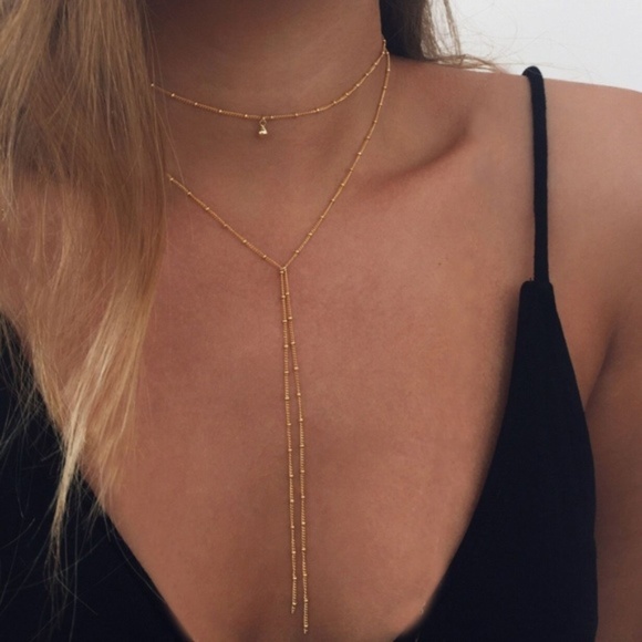 Myth X Dream Jewelry - Boutique Minimalist Double Layers Choker Necklace